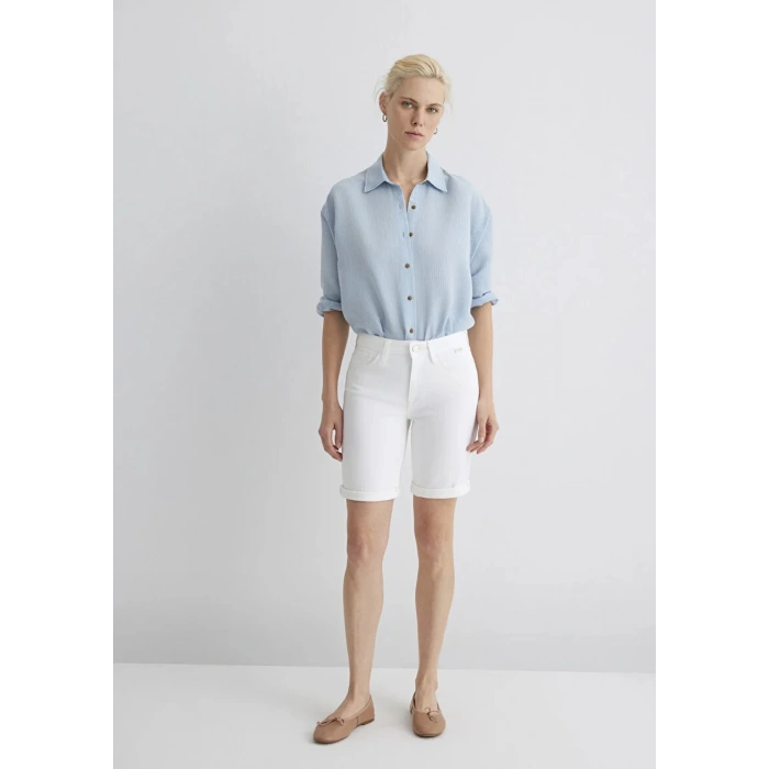 Mavi 1441530484 Kadin Sort - Beyaz