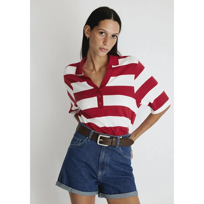 Mavi 1450132042 Clara 5 Cep Kadin Kot Sort - Lacivert