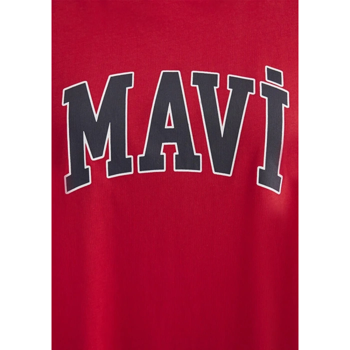 Mavi 1600843 0 Yaka Kadın Body - Kirmizi