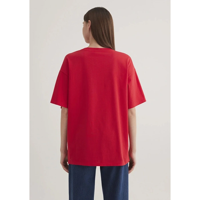 Mavi 1600843 0 Yaka Kadın Body - Kirmizi