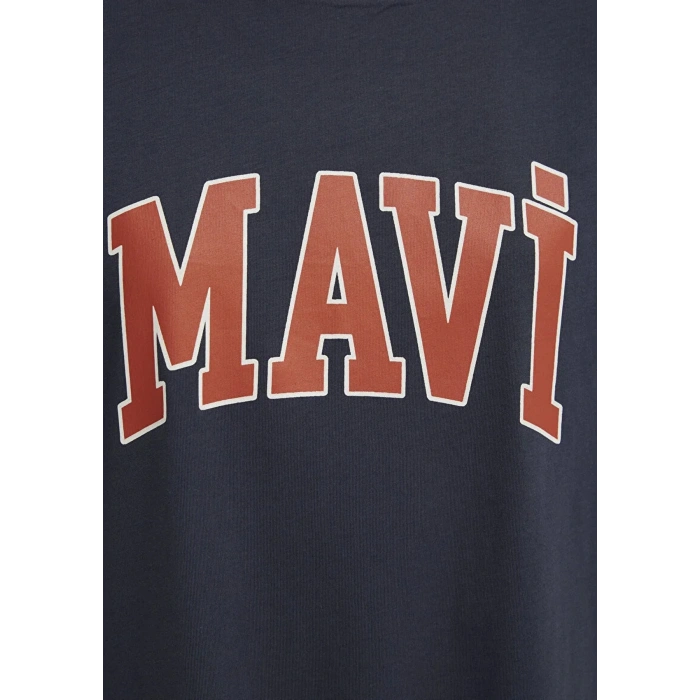 Mavi 1600843 0 Yaka Kadin Tshirt - Lacivert