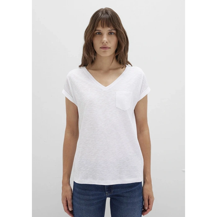 Mavi 1600961 V Yaka Kadin Body - Beyaz