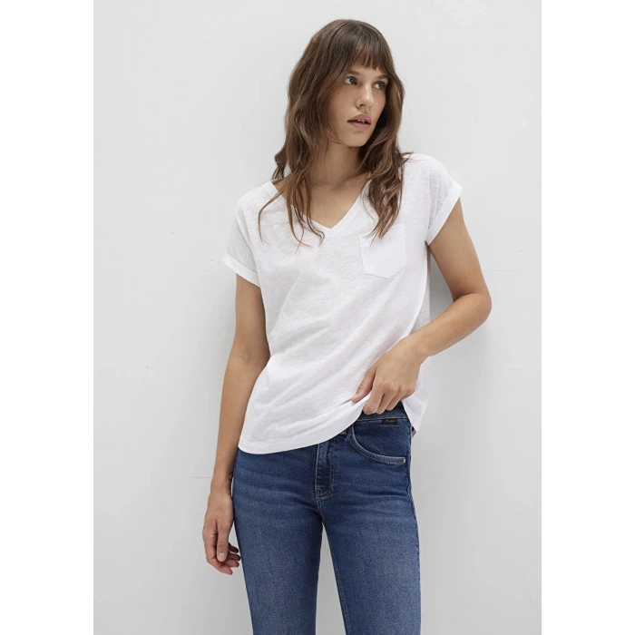 Mavi 1600961 V Yaka Kadin Body - Beyaz