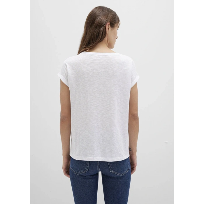 Mavi 1600961 V Yaka Kadin Body - Beyaz