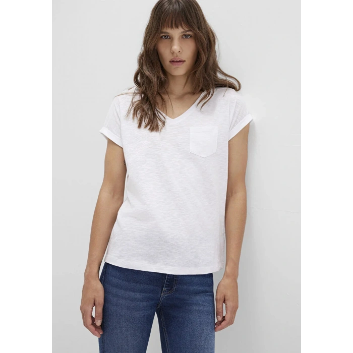 Mavi 1600961 V Yaka Kadin Body - Beyaz