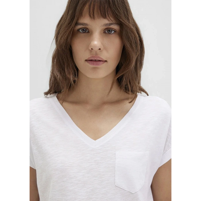 Mavi 1600961 V Yaka Kadin Body - Beyaz