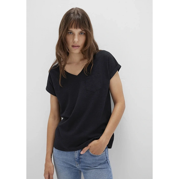 Mavi 1600961 V Yaka Kadin Body - Siyah