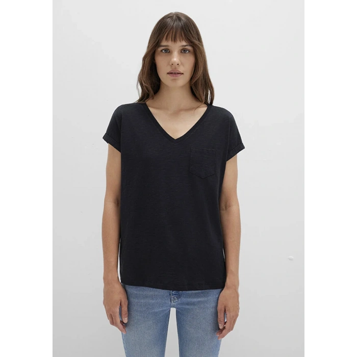 Mavi 1600961 V Yaka Kadin Body - Siyah