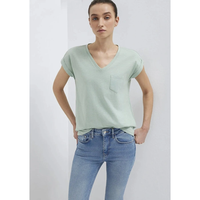 Mavi 1600961 V Yaka Kadin Body - Yesil