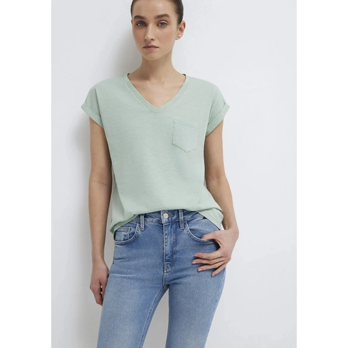 Mavi 1600961 V Yaka Kadin Body - Yesil