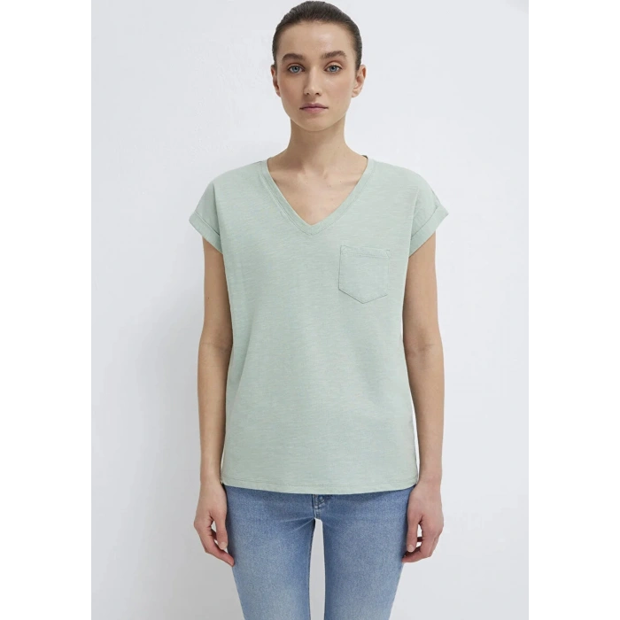 Mavi 1600961 V Yaka Kadin Body - Yesil