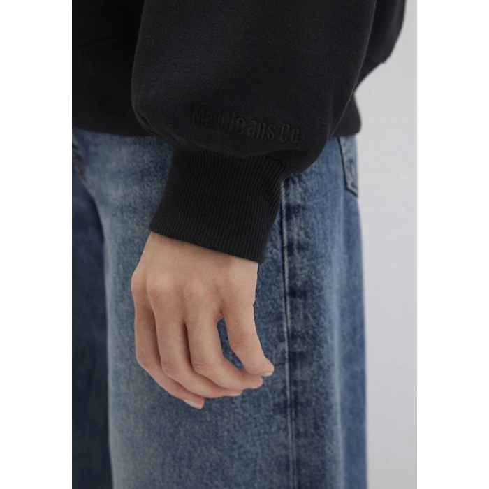 Mavi 1610198 0 Yaka Kadin Sweat - Siyah