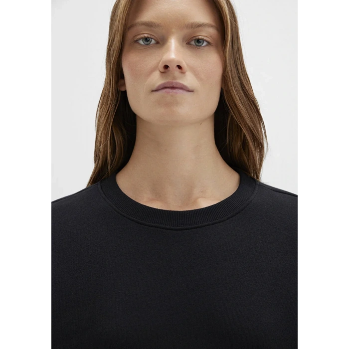 Mavi 1610198 0 Yaka Kadin Sweat - Siyah