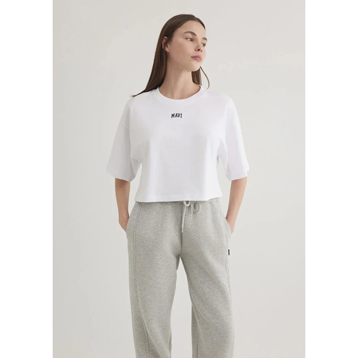 Mavi 1611585 0 Yaka Kadin Body - Beyaz