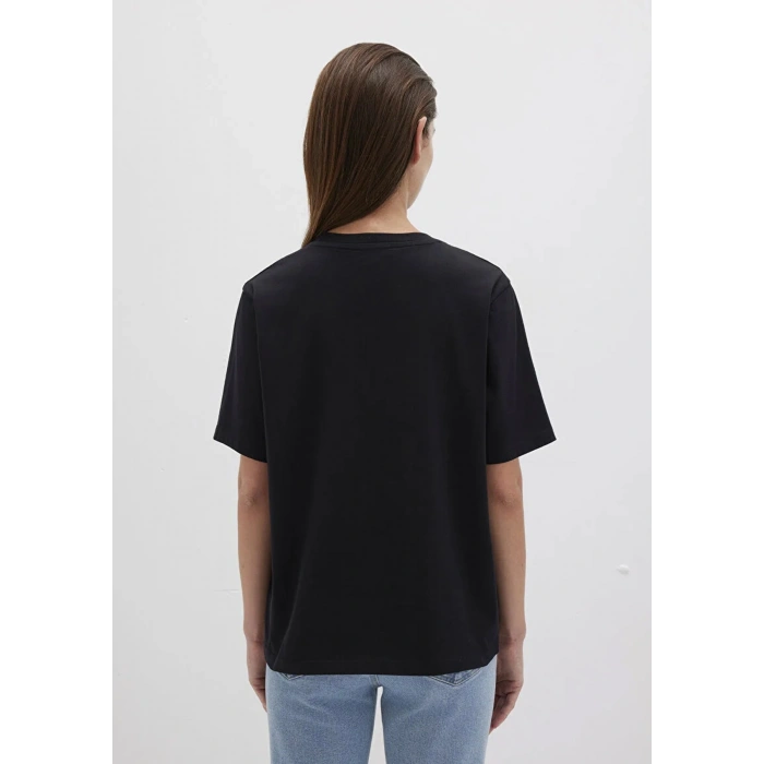 Mavi 1611594 0 Yaka Bayan Body - Siyah