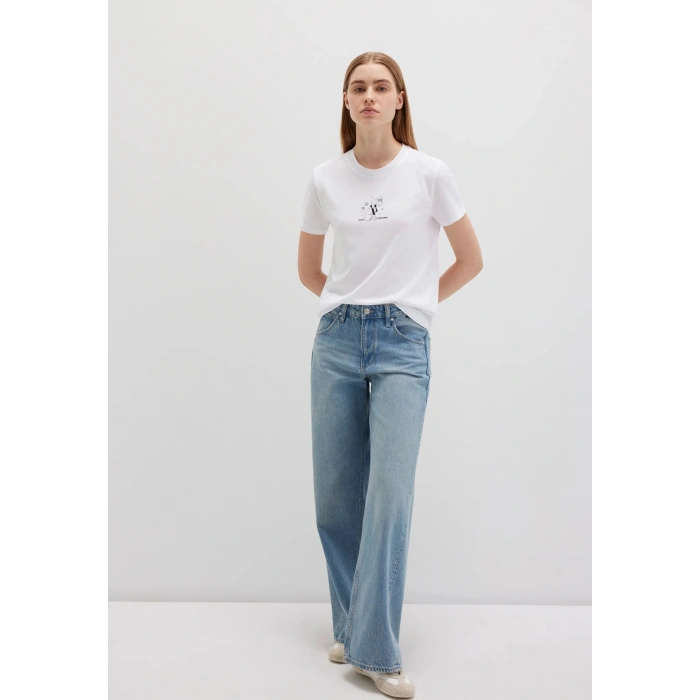 Mavi 1613628 0 Yaka Kadin Body - Beyaz