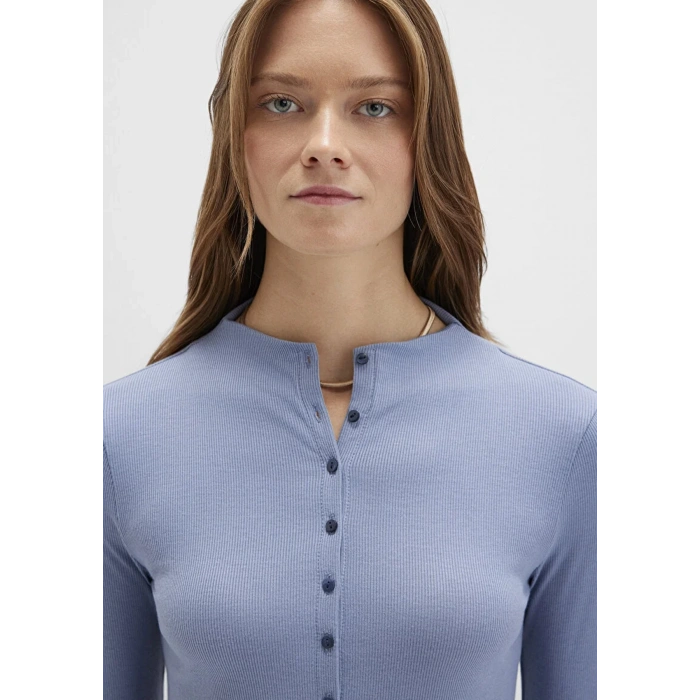 Mavi 1613695 Komple Dugmeli Kadin Body - Indigo