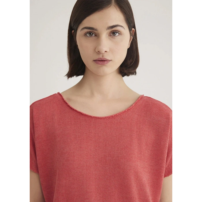 Mavi 167311 Genis Yaka Kadin Body - Kiremit