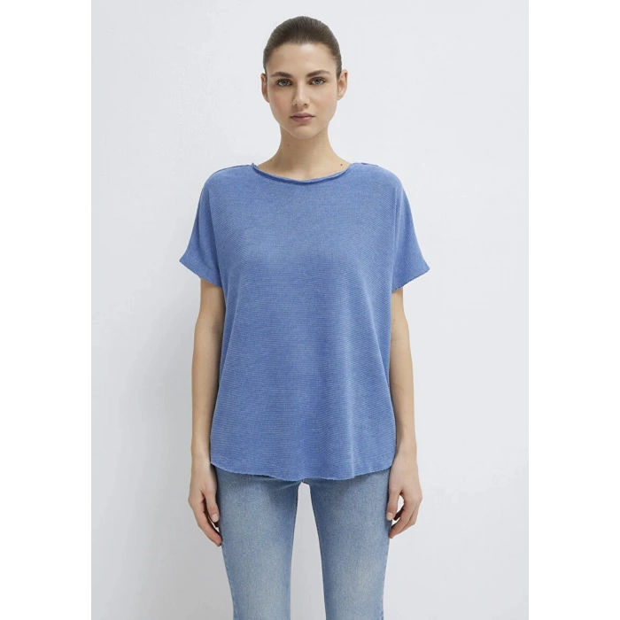 Mavi 167311 Genis Yaka Kadin Body - Mavi