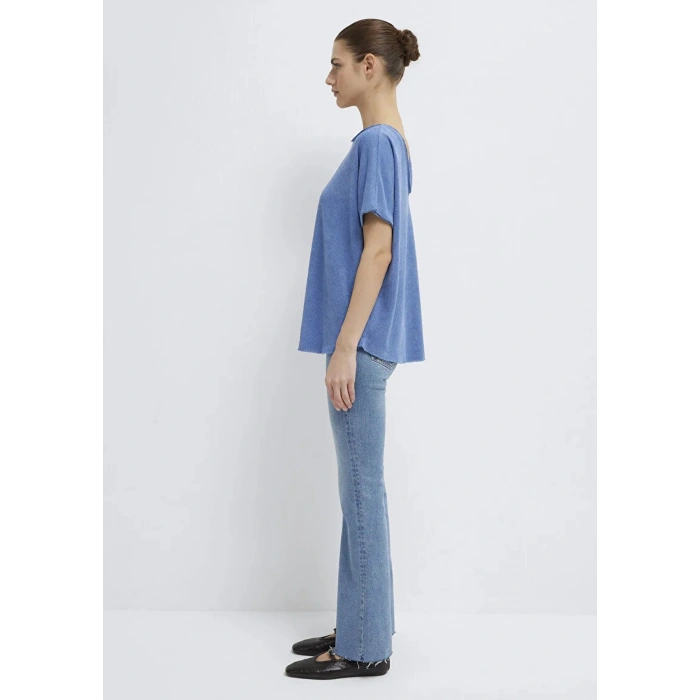 Mavi 167311 Genis Yaka Kadin Body - Mavi