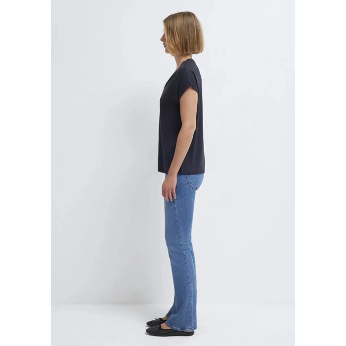 Mavi 167714 V Yaka Kadin Body - Lacivert