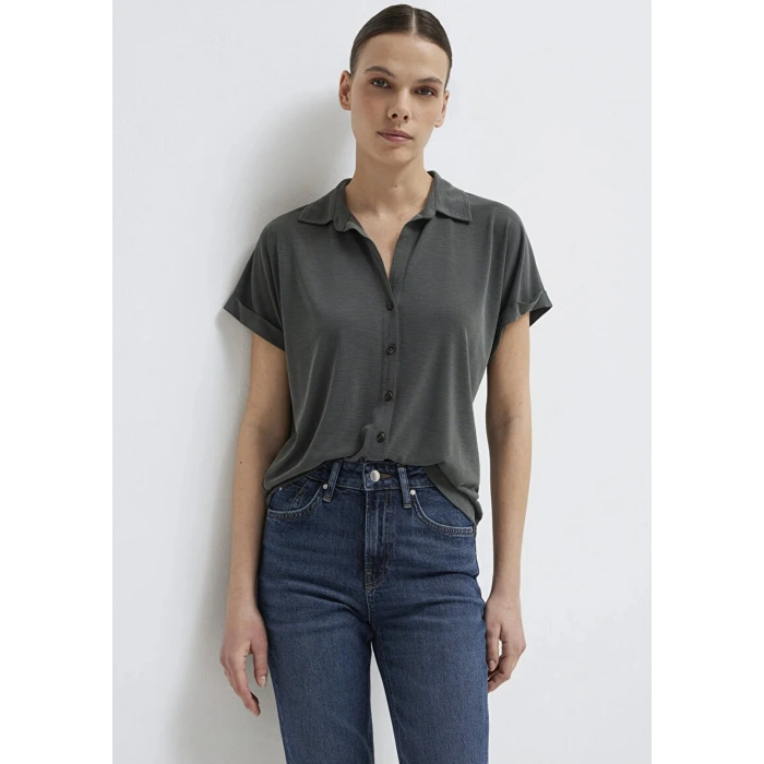 Mavi 168081 Kadin Gomlek - Haki