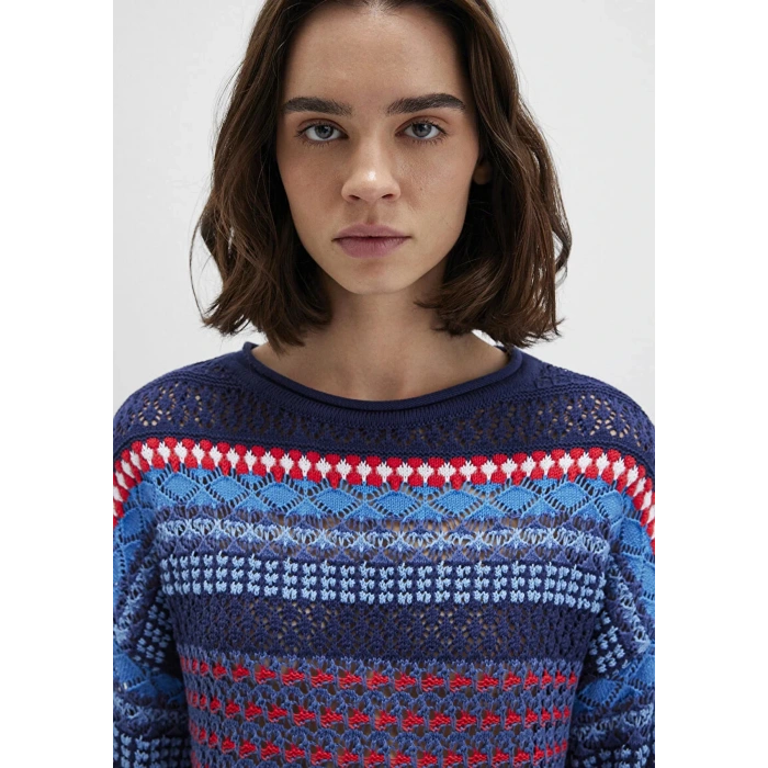 Mavi 1710329 Kadin Triko - Lacivert