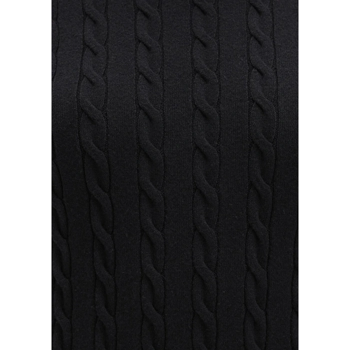 Mavi 1710341 0 Yaka Kadin Triko - Siyah