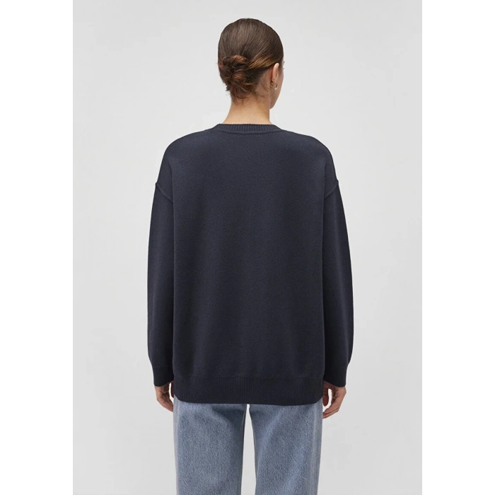 Mavi 1710499 0 Yaka Kadın Triko - Lacivert