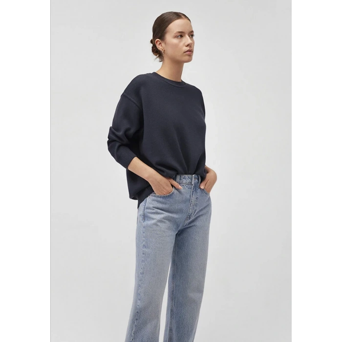 Mavi 1710499 0 Yaka Kadın Triko - Lacivert