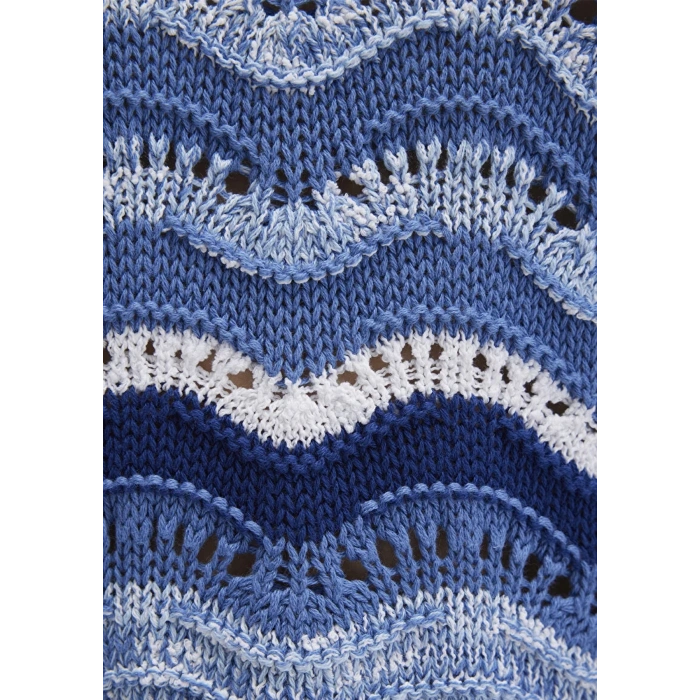 Mavi 1710639 0 Yaka Kadin Triko - Lacivert