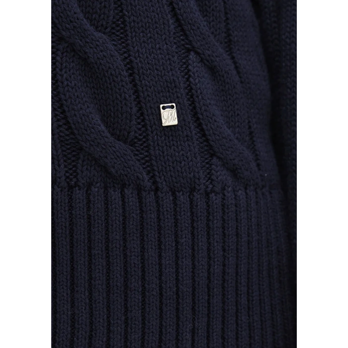 Mavi 1710720 V Yaka Kadin Triko - Lacivert