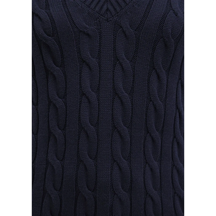 Mavi 1710720 V Yaka Kadin Triko - Lacivert