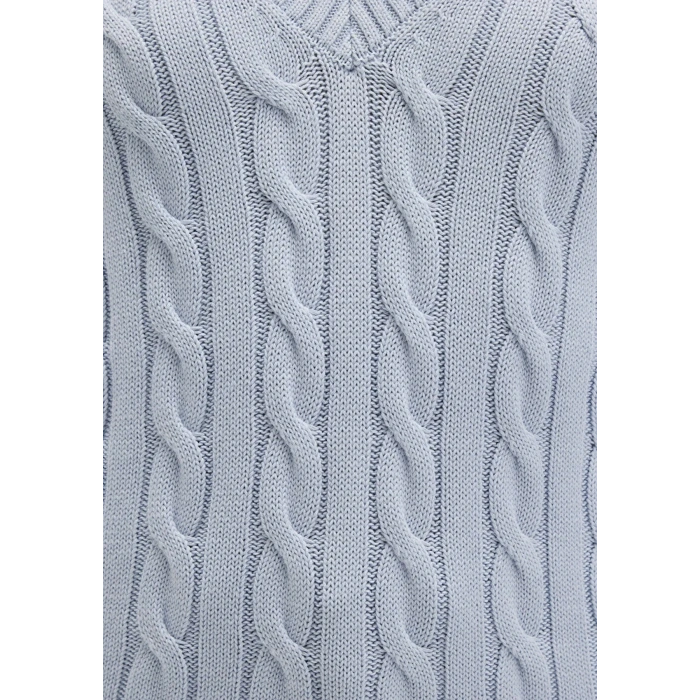 Mavi 1710720 V Yaka Kadin Triko - Mavi