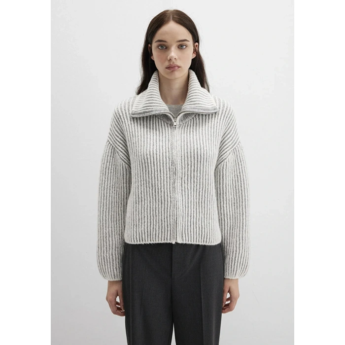 Mavi 1710806 Balikci Yaka Kadin Triko - Gri