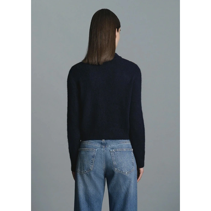 Mavi 1710825 Kadin Triko - Lacivert Kahve