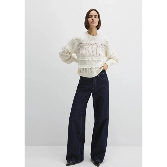 Mavi 1710881 Kadin Triko - Ekru