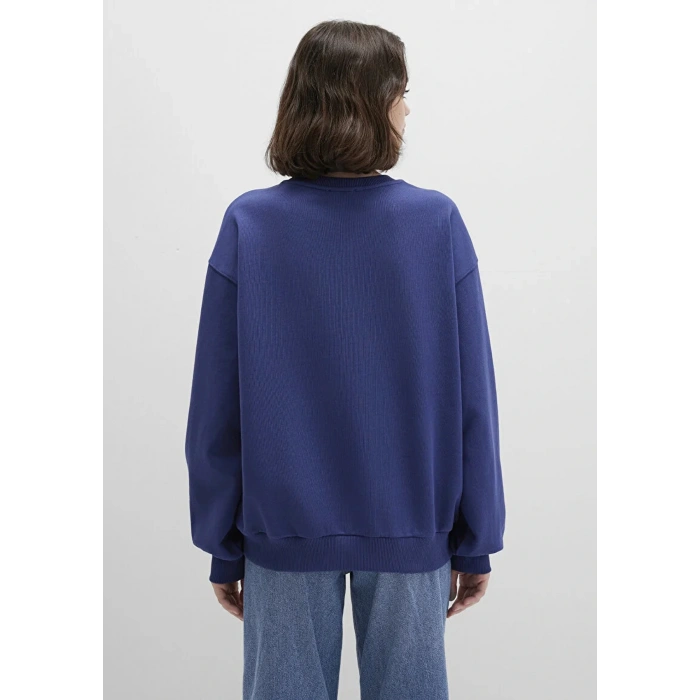 Mavi 1s10372 0 Yaka Kadin Sweat - Lacivert