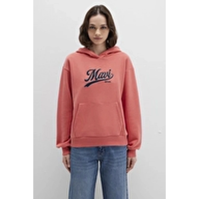 Mavi 1s10420 Kapsonlu Kadin Sweat - Kiremit