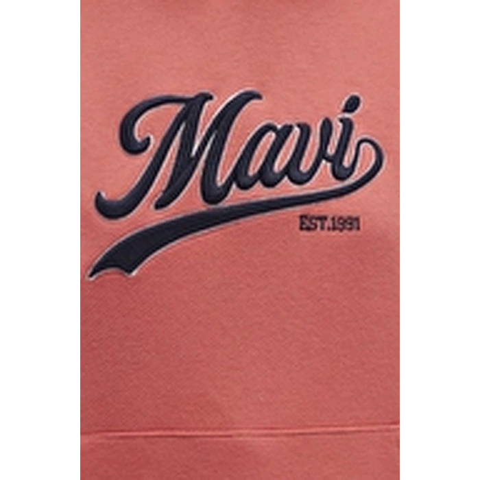 Mavi 1s10420 Kapsonlu Kadin Sweat - Kiremit