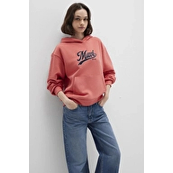 Mavi 1s10420 Kapsonlu Kadin Sweat - Kiremit