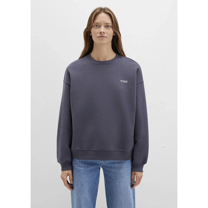 Mavi 1s10490 0 Yaka Kadin Sweat - Antrasit
