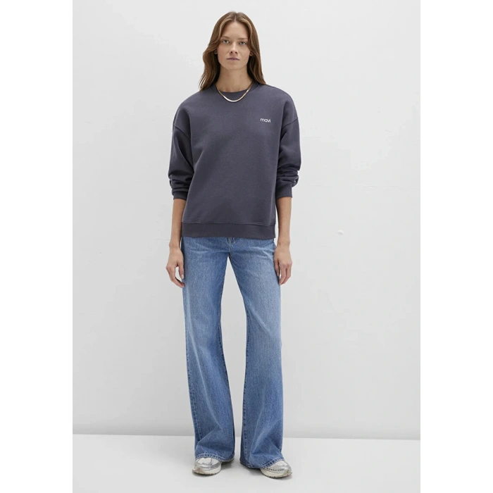 Mavi 1s10490 0 Yaka Kadin Sweat - Antrasit