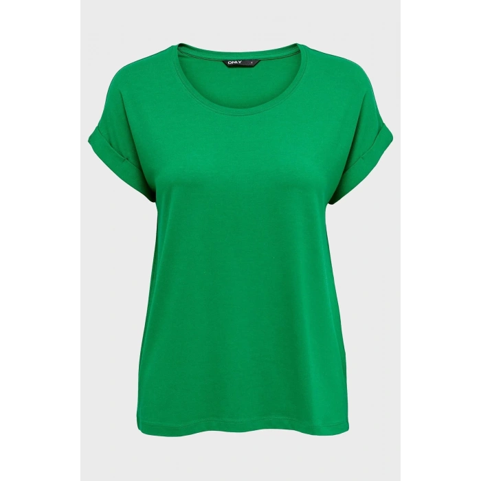 Only 15106662 Genis Yaka Kol Katlamali Kadın Body - Cimen Yesil