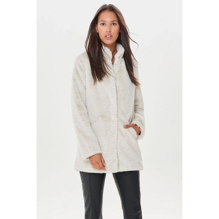 Only 15164600 Kadin Mont - Ekru