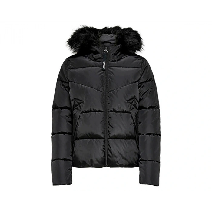 Only 15205638 Kadin Mont - Siyah