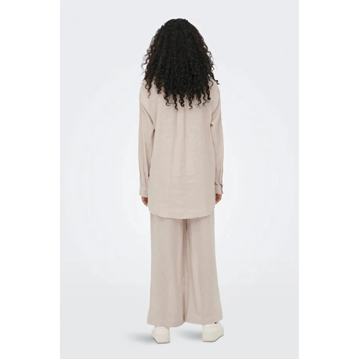 Only 15259585 Kadin Gomlek - Krem