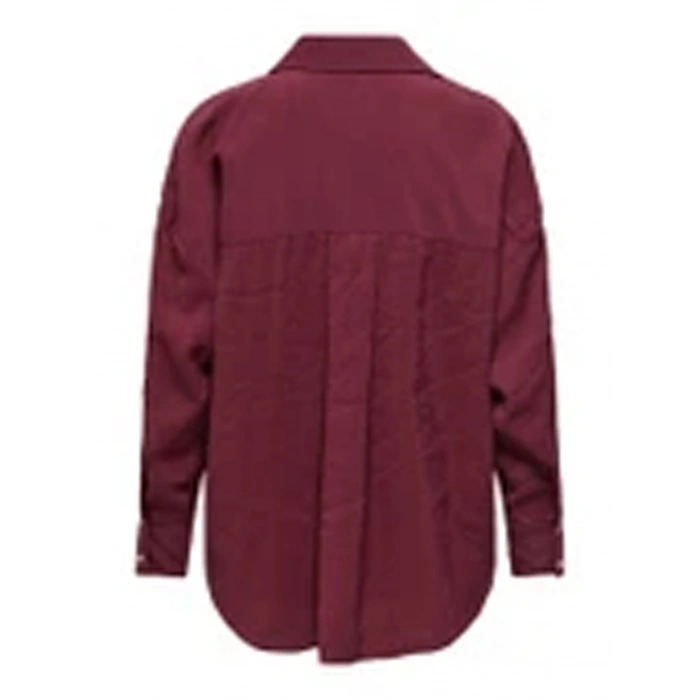 Only 15272523 Kadin Gomlek - Bordo