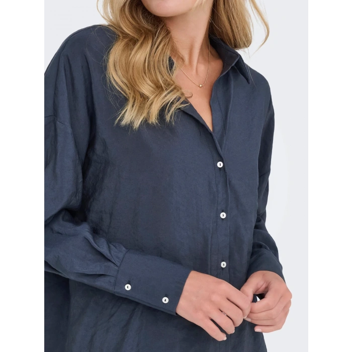 Only 15272523 Kadin Gomlek - Lacivert