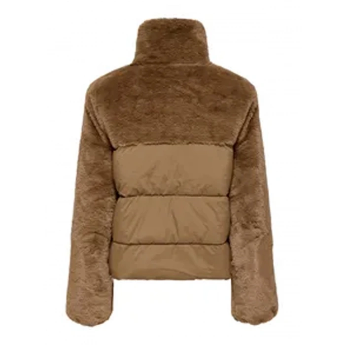 Only 15292945 Kadin Mont - Kahverengi